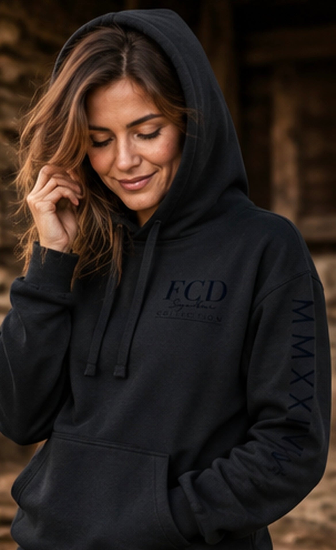 Signature Collection LIMITED EDITION Ready-To-Wear EYE OF THE STORM Oversized Hoodie