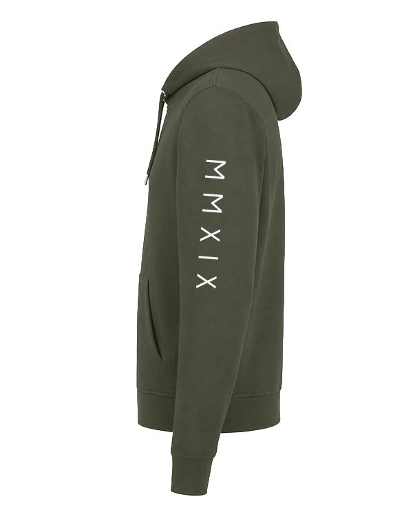 Custom-Made Equine Full-Zip Hoodie — Personalised Horse Outline
